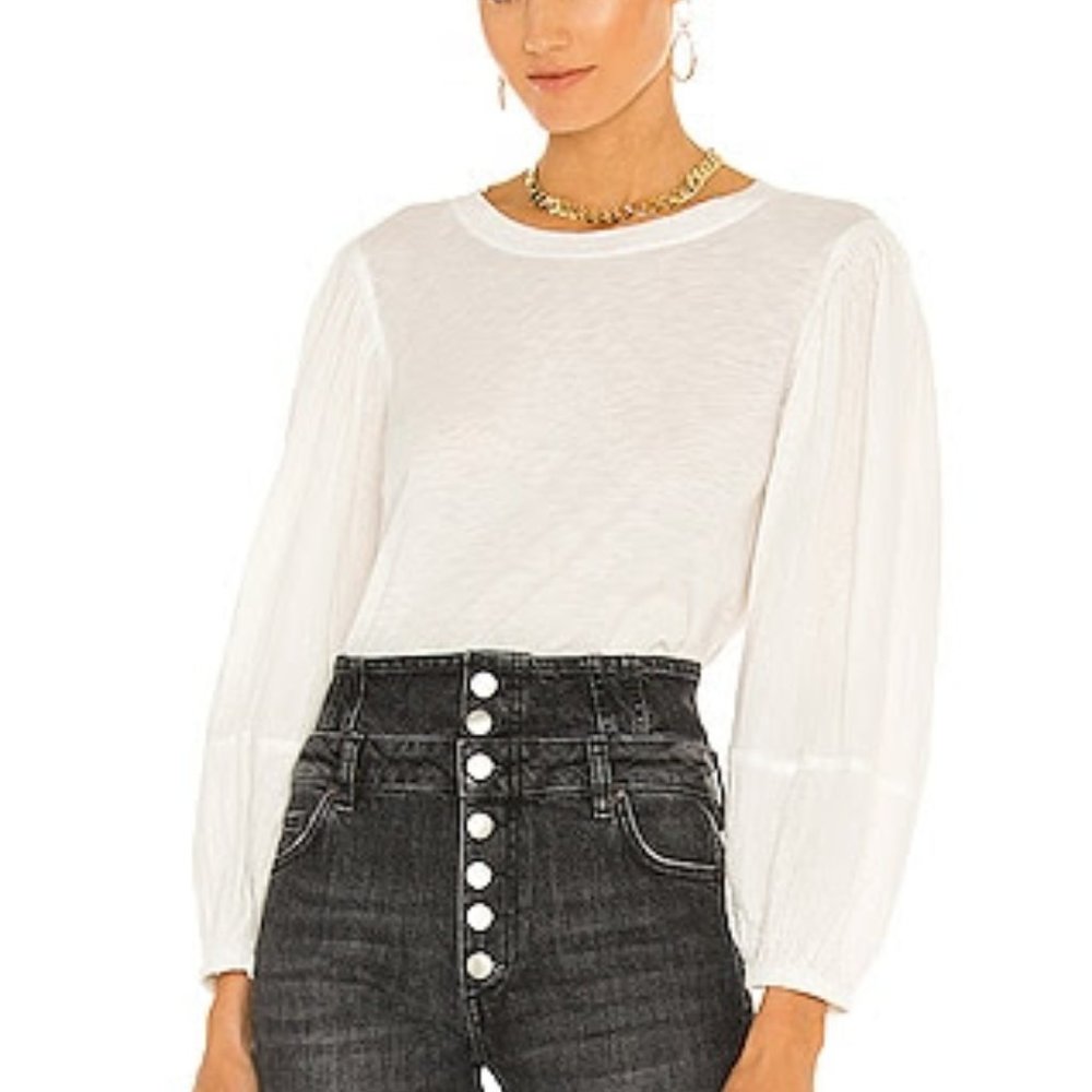 Velvet and Graham Jayla top in Ecru